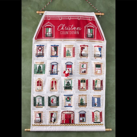 Anthropologie Countdown To Christmas Advent Calendar - Picture 1 of 4
